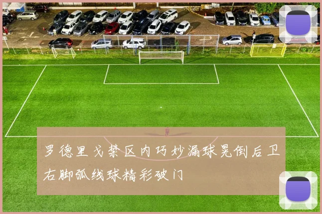 罗德里戈禁区内巧妙漏球晃倒后卫右脚弧线球精彩破门